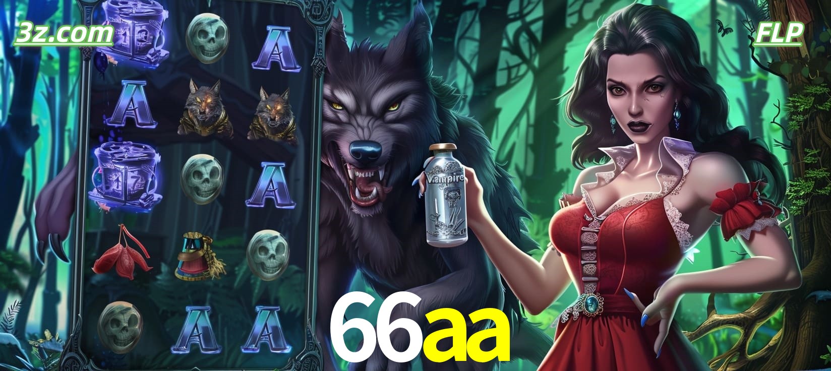 Slots online tema de lobisomem e vampira no 66aa cassino Brasil
