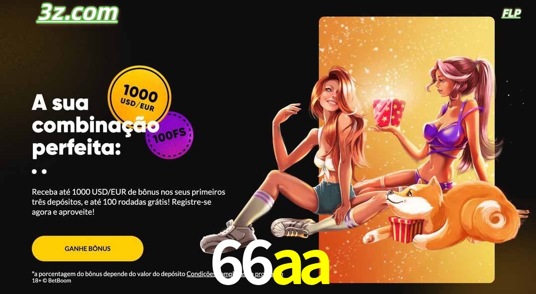 66aa cassino online Brasil com promoção especial de depósito e jackpots