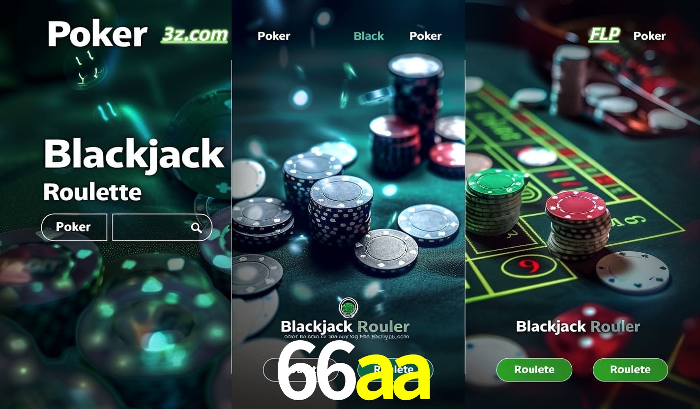 Cassino online 66aa com Poker, Blackjack e Roleta ao vivo para jogadores do Brasil