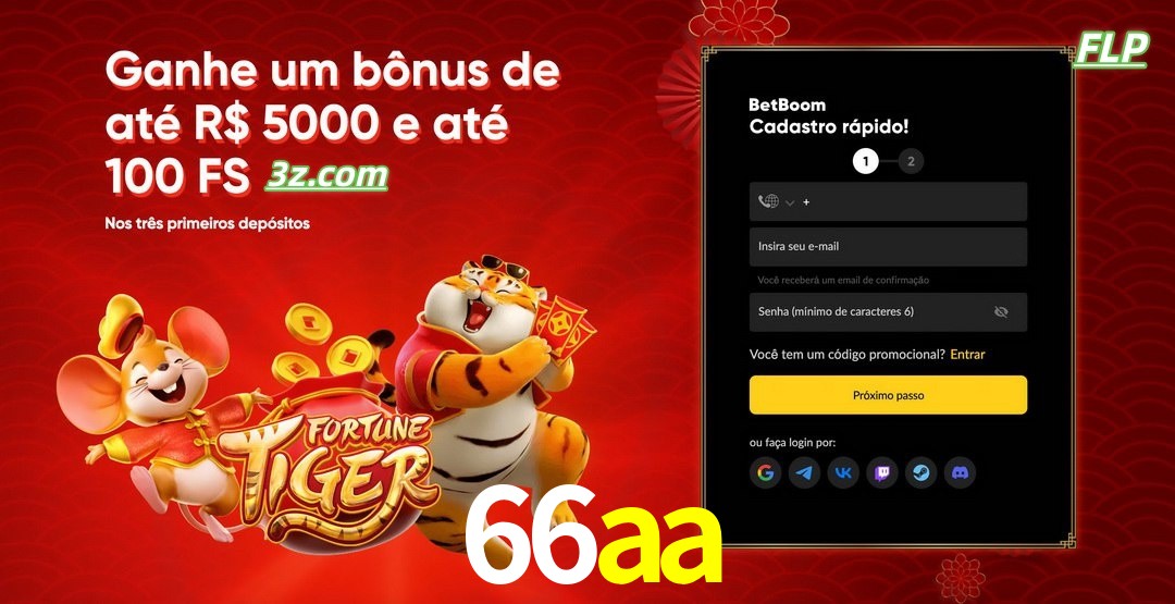 66aa cassino Brasil bônus de boas-vindas até R$5000 e 100 free spins