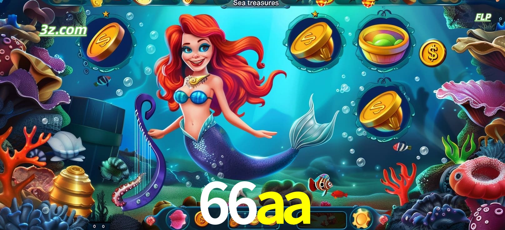 66aa slots Sea Treasures cassino online com prêmios